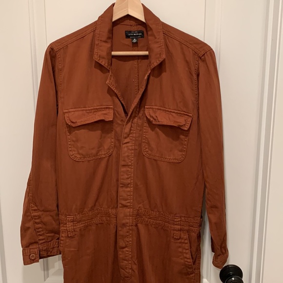 Lucky Brand Broiler Suit in rust color - Picture 7 of 16